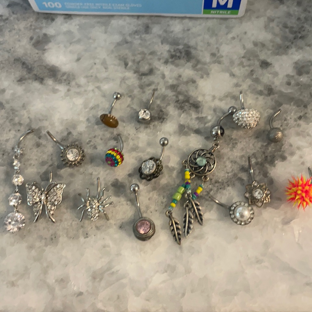 Belly Button Ring Bundle